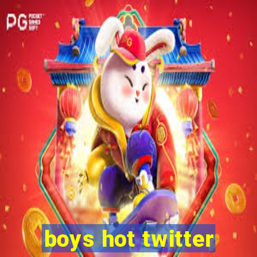 boys hot twitter